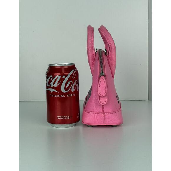 Balenciaga Ville XXS Top Handle Women's Bag in Pink Leather - Picture 6 of 16